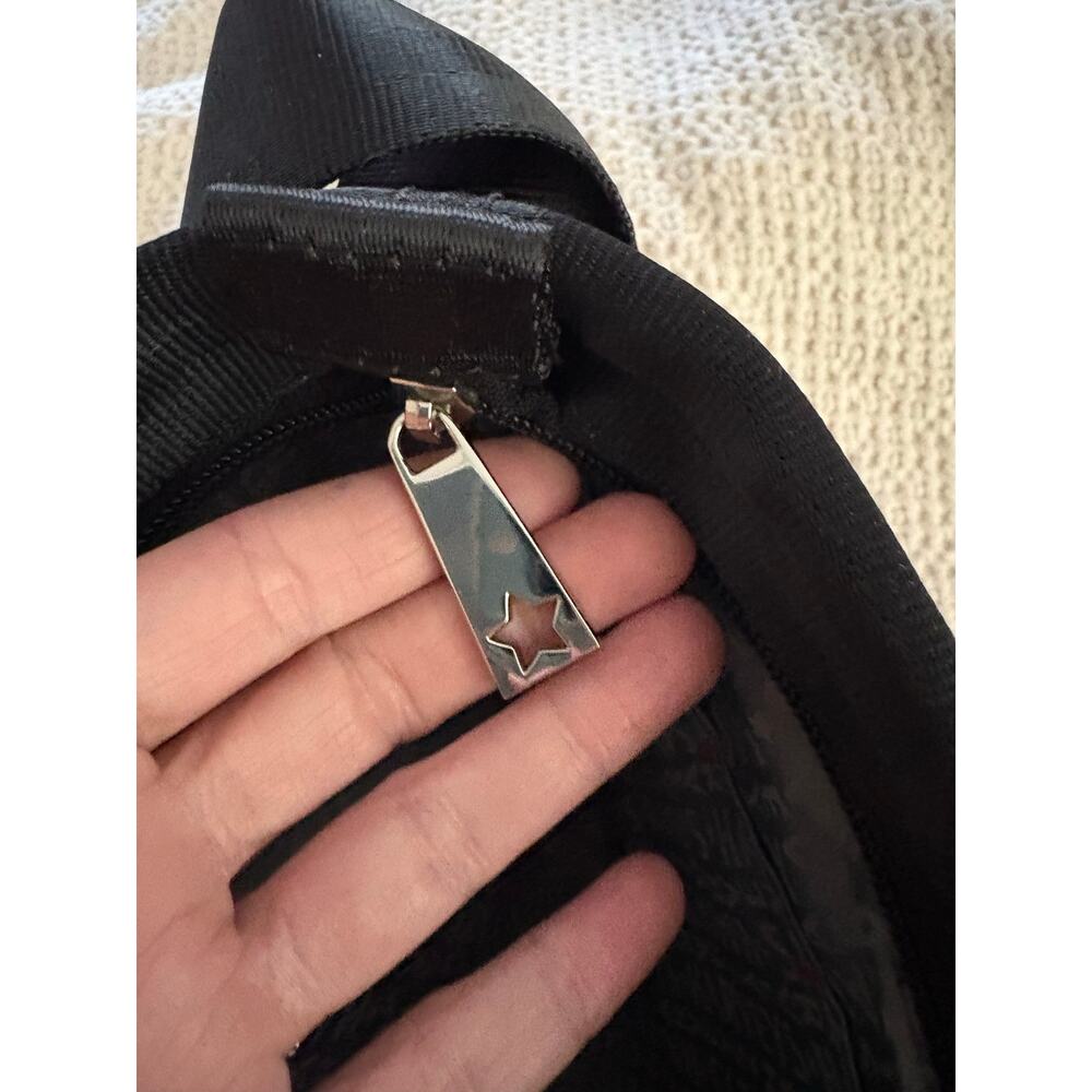 Harveys Seatbelt Bag Large Messenger Crossbody Black Woven USA Made large - Picture 11 of 14